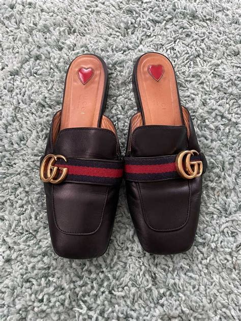 gucci peyton mules|Gucci Mules for Women .